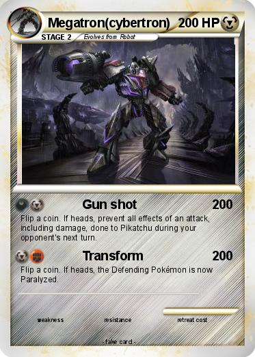 Pokemon Megatron(cybertron)