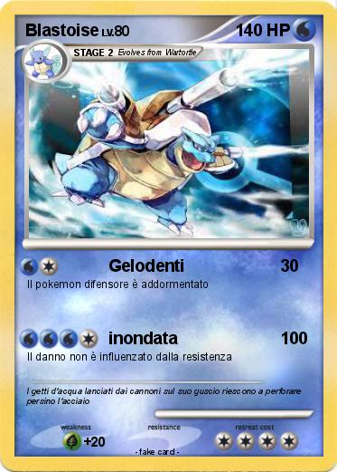 Pokemon Blastoise