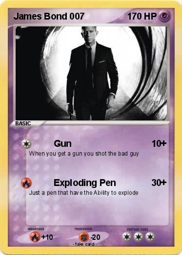 Pokemon James Bond 007