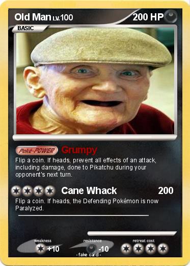 Pokemon Old Man
