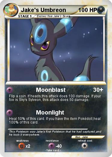 Pokemon Jake's Umbreon