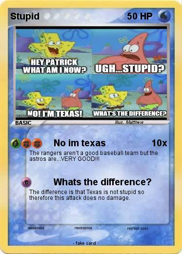 Pokemon Stupid