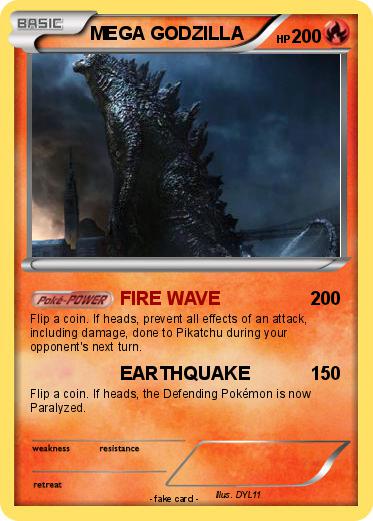 Pokemon MEGA GODZILLA