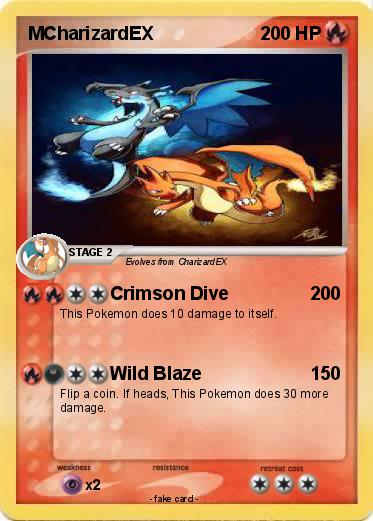 Pokemon MCharizardEX