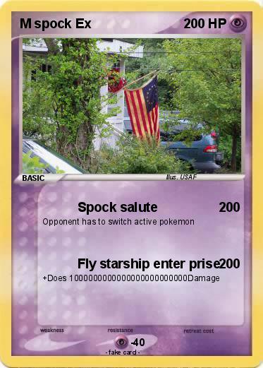 Pokemon M spock Ex