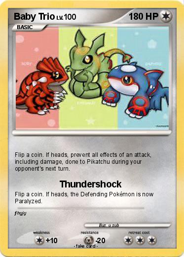 Pokemon Baby Trio