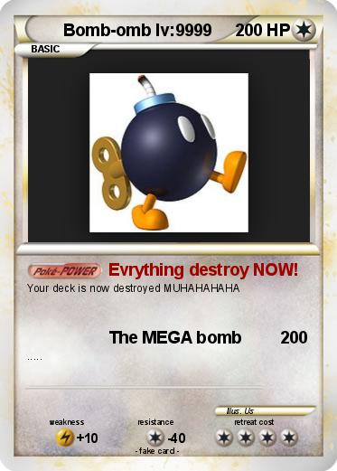 Pokemon Bomb-omb lv:9999
