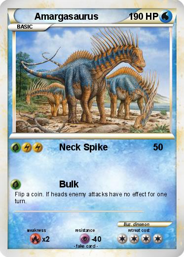 Pokemon Amargasaurus