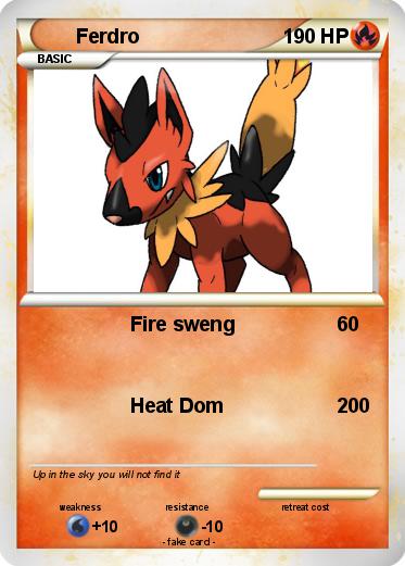 Pokemon Ferdro