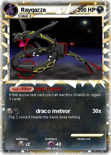 Pokemon Rayqazza