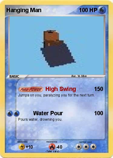 Pokemon Hanging Man