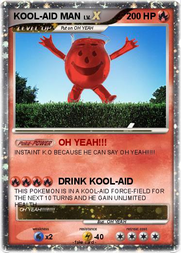 Pokemon KOOL-AID MAN