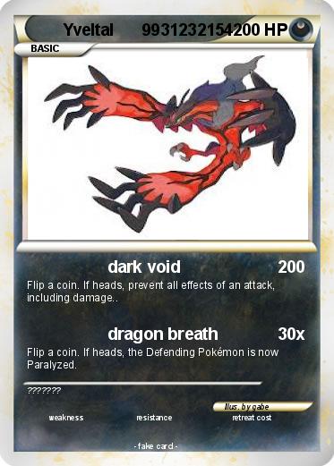 Pokemon Yveltal      9931232154