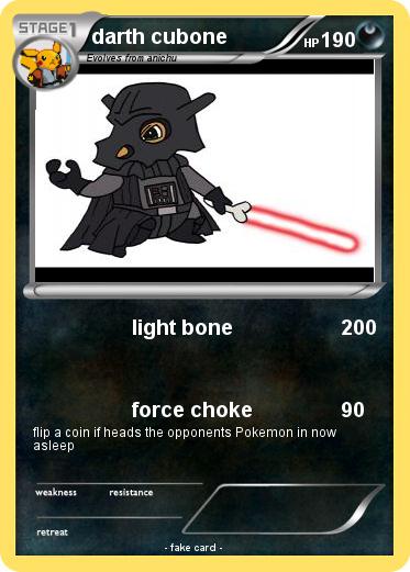 Pokemon darth cubone