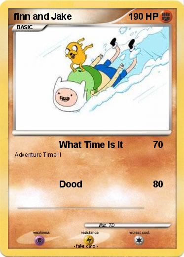 Pokemon finn and Jake