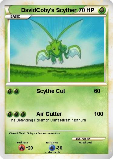 Pokemon DavidCoby's Scyther