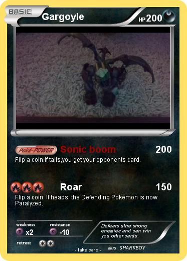 Pokemon Gargoyle