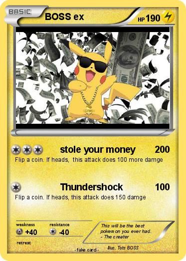 Pokemon BOSS ex