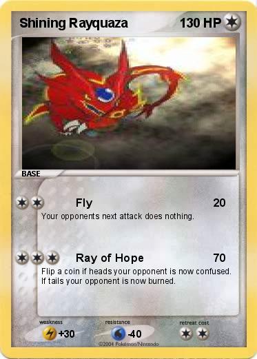Pokemon Shining Rayquaza