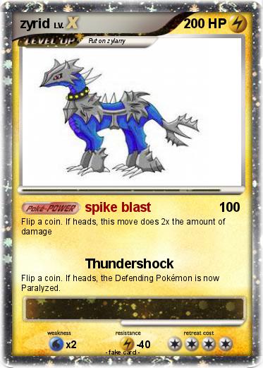 Pokemon zyrid