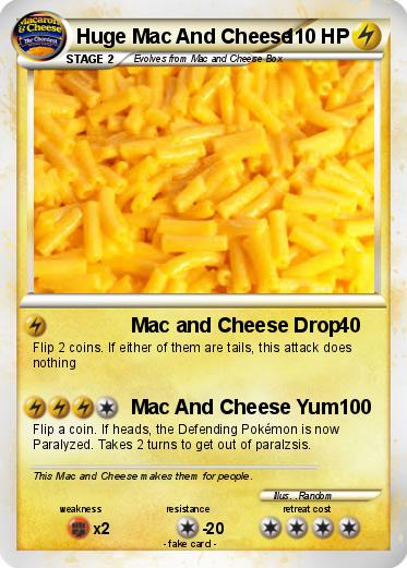 Pokemon Huge Mac And Cheese