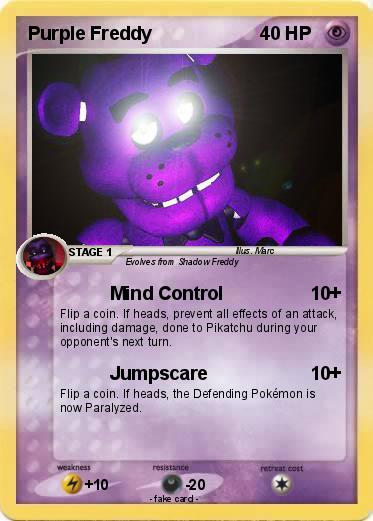 Pokemon Purple Freddy