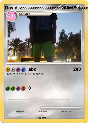 Pokemon David