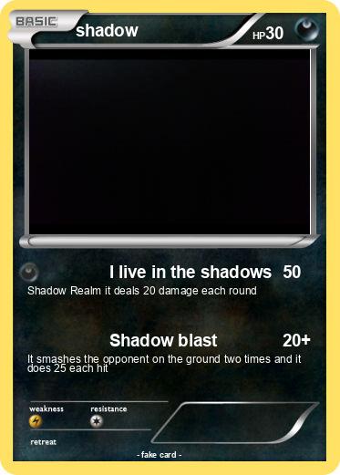 Pokemon shadow