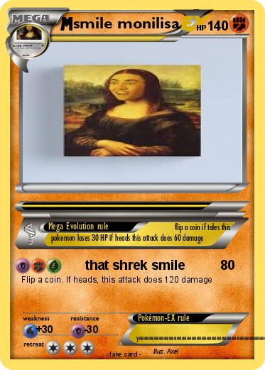 Pokemon smile monilisa