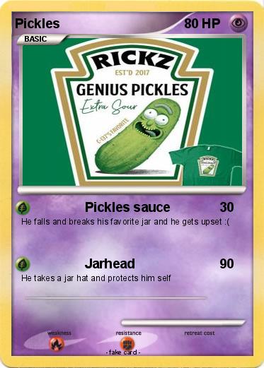 Pokemon Pickles