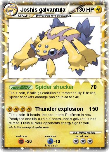 Pokemon Joshis galvantula