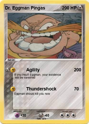 Pokemon Dr. Eggman Pingas