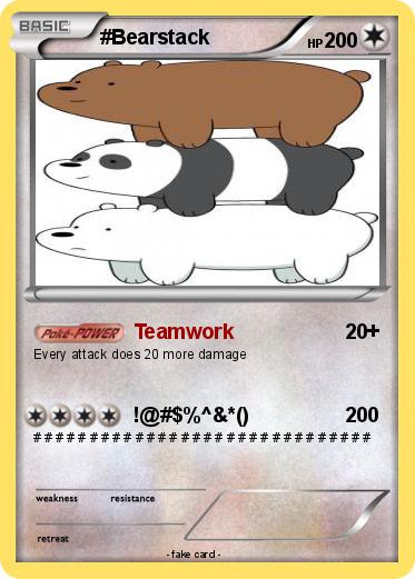 Pokemon #Bearstack