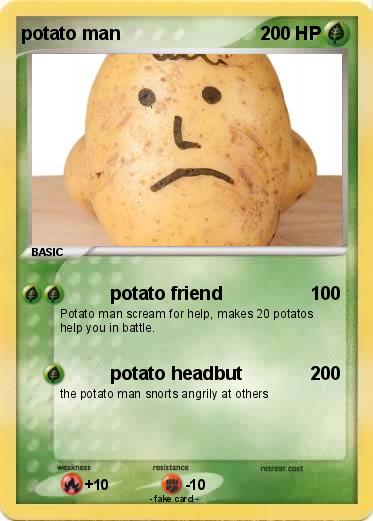 Pokemon potato man