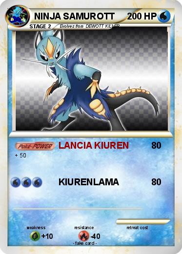 Pokemon NINJA SAMUROTT