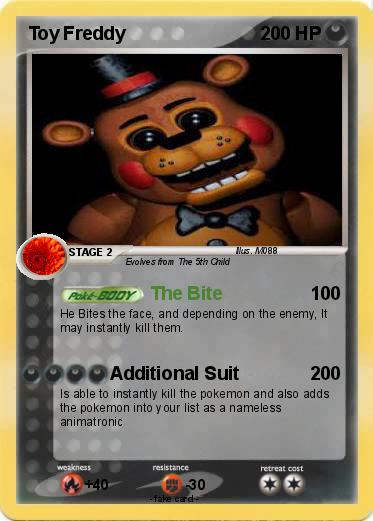 Pokemon Toy Freddy
