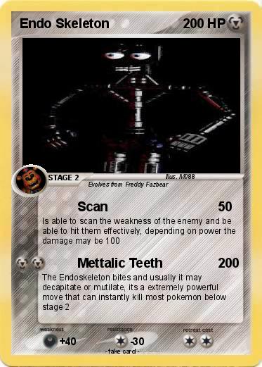 Pokemon Endo Skeleton