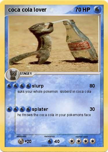 Pokemon coca cola lover