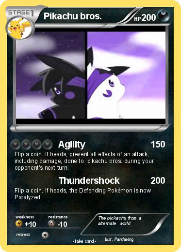 Pokemon Pikachu bros.