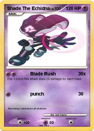 Pokemon Shade The Echidna