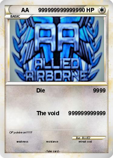 Pokemon AA      9999999999999