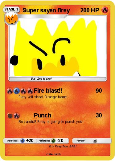 Pokemon Super sayen firey