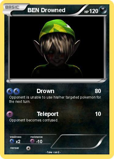 Pokemon BEN Drowned