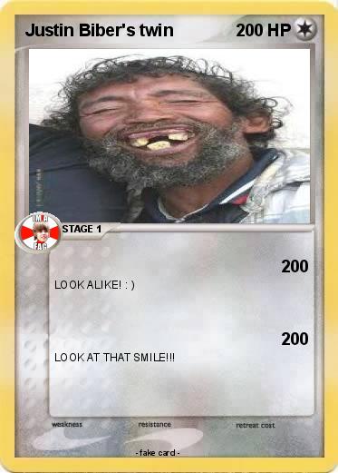 Pokemon Justin Biber's twin