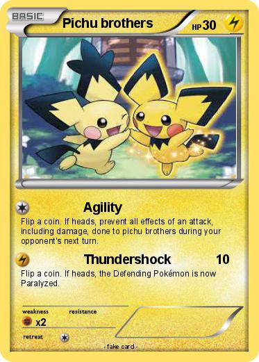 Pokemon Pichu brothers
