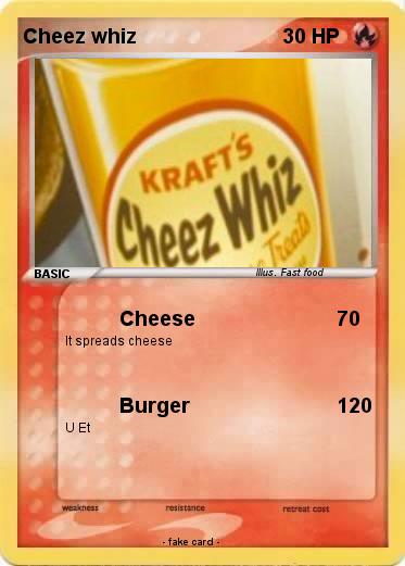 Pokemon Cheez whiz