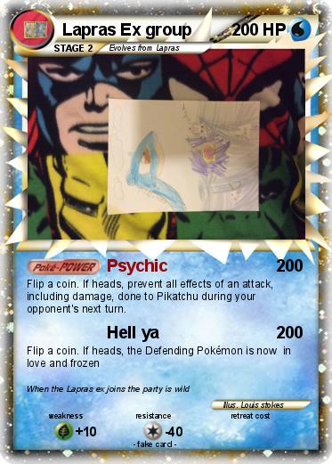 Pokemon Lapras Ex group