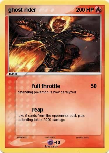 Pokemon ghost rider