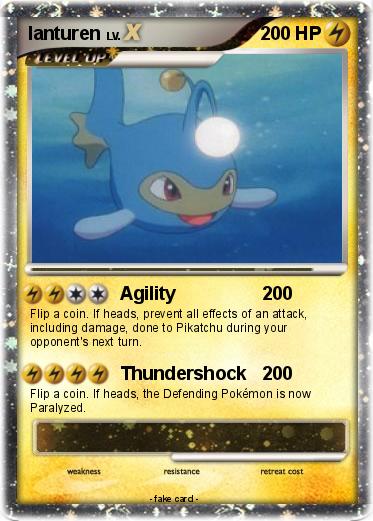 Pokemon lanturen