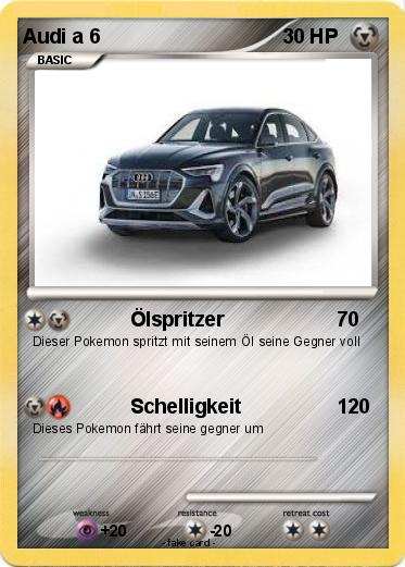 Pokemon Audi a 6